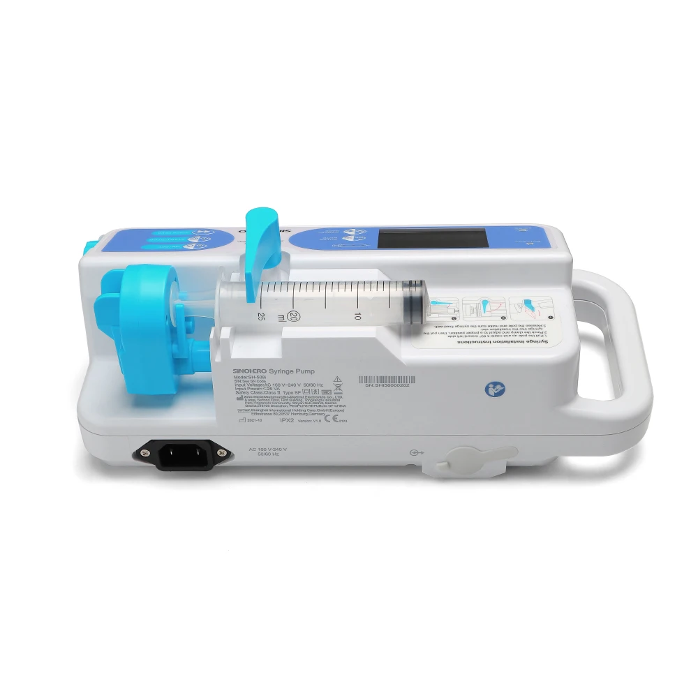 SH508i Hospital Infusion Pump Syringe Pump For Icu Medical Syringe infusion Pump