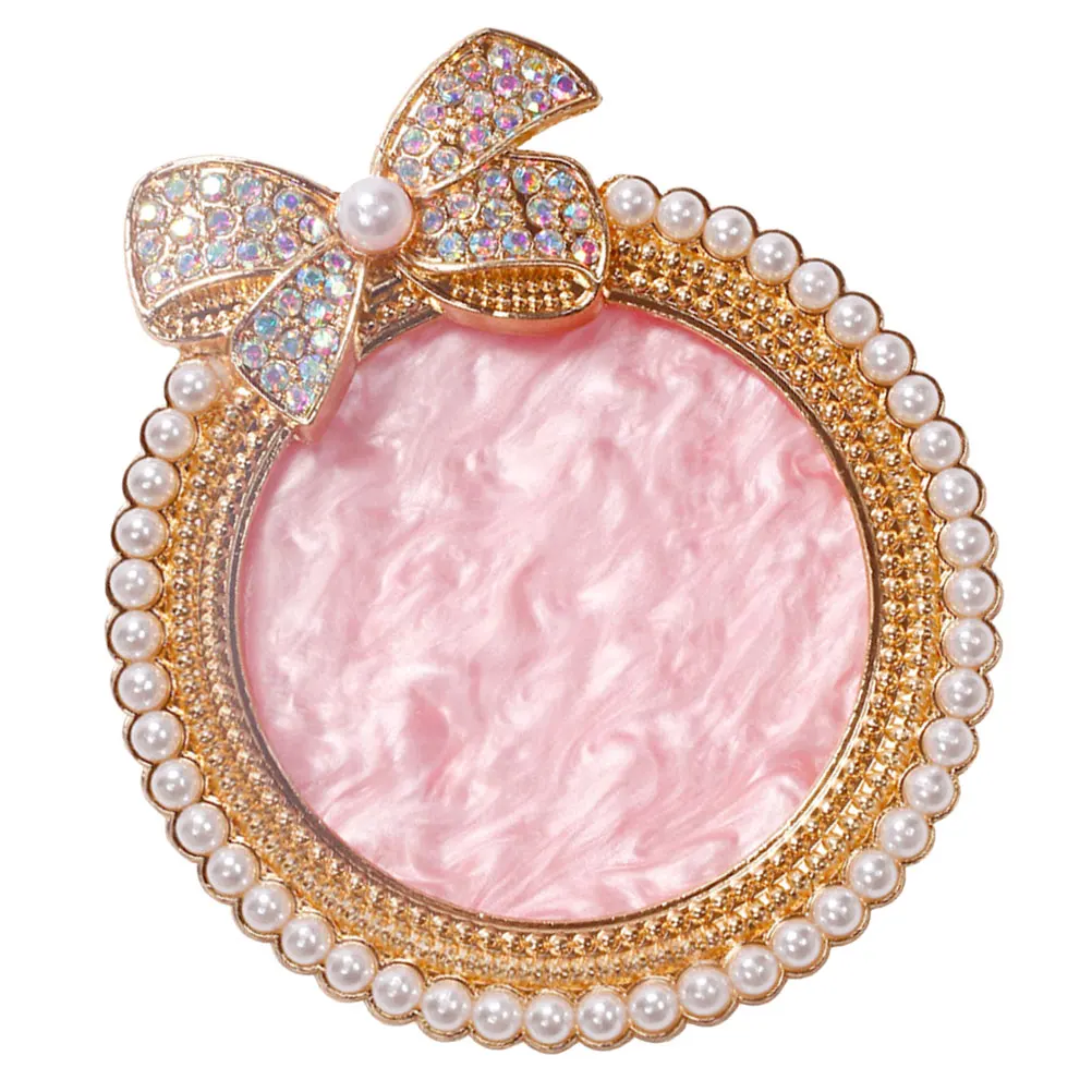 

Resin Crystal Nail Art Palette Paint Tray Manicure Board Pearl Inlaid DIY Color Mixer Smooth Surface Long Lasting Safe Practical