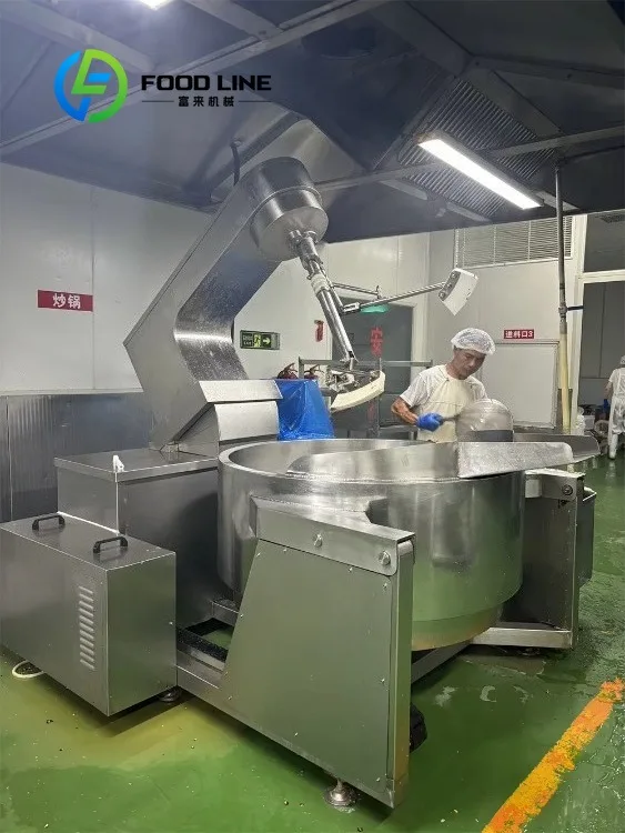 Heavy Duty Planetary Stirring Pot Reinforced Transmission Structure Durable For Long Time Continuous Industrial Food Production
