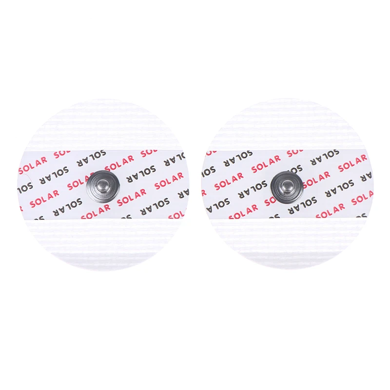 25PCS/Bag Non-Woven Electrode Pads Electrocardiogram Muscle Stimulator Electrode Patch Medical Disposable ECG EKG Accessories