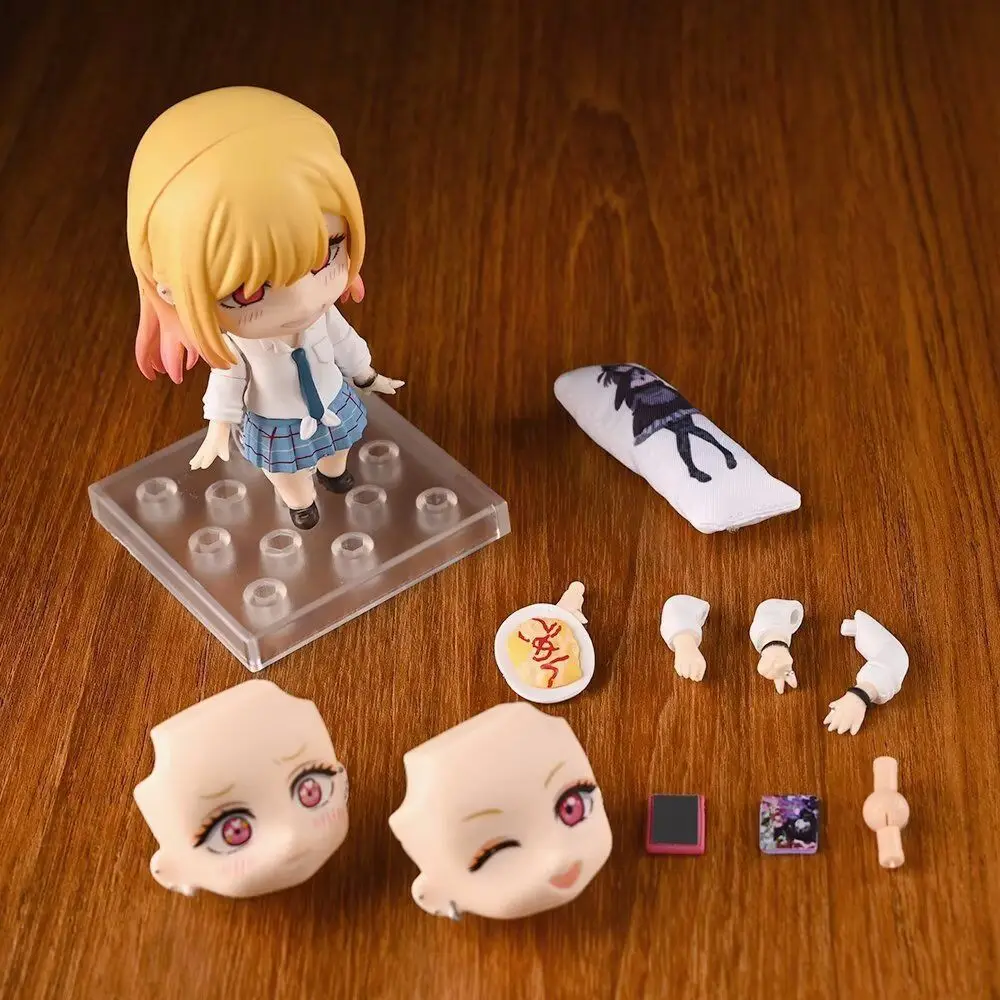 Anime My Dress-Up Darling MARIN KITAKAWA Action Figure #1935 Q Vertion Japanese Dolls kawaii girl figures Desktop Decoration