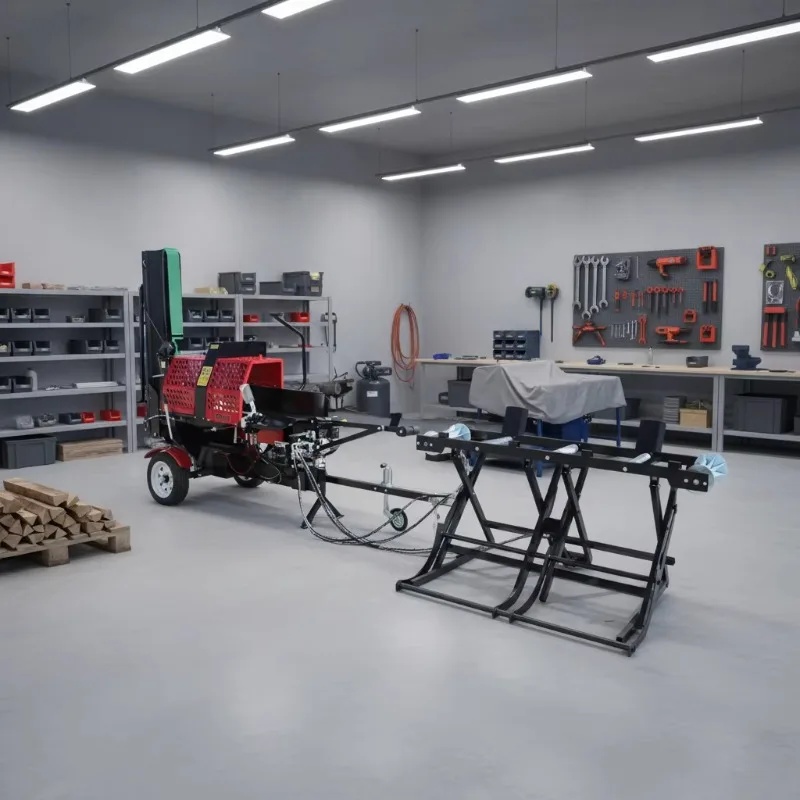 

YG Machinery Firewood Processor Chain saw Woodworking Machinery Wood Processor Other Farm Machines 20T Sgespaltautomat