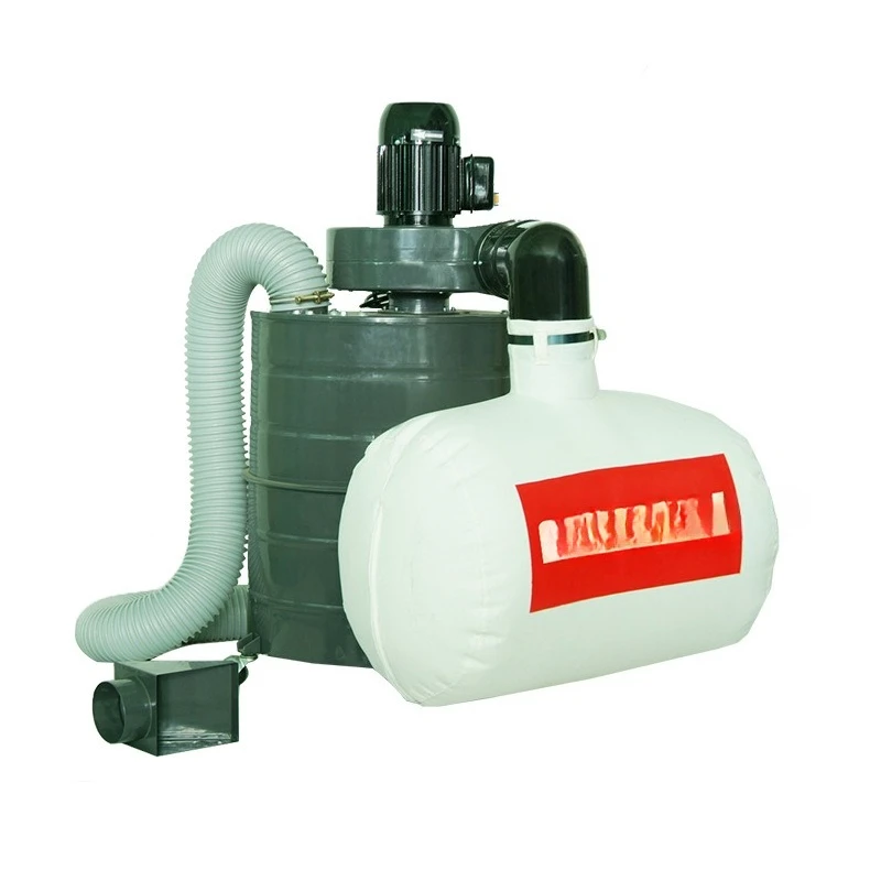 Woodworking industrial vacuum cleaner 1500W high power secondary dust collector 5 micron filter dust bag 25L
