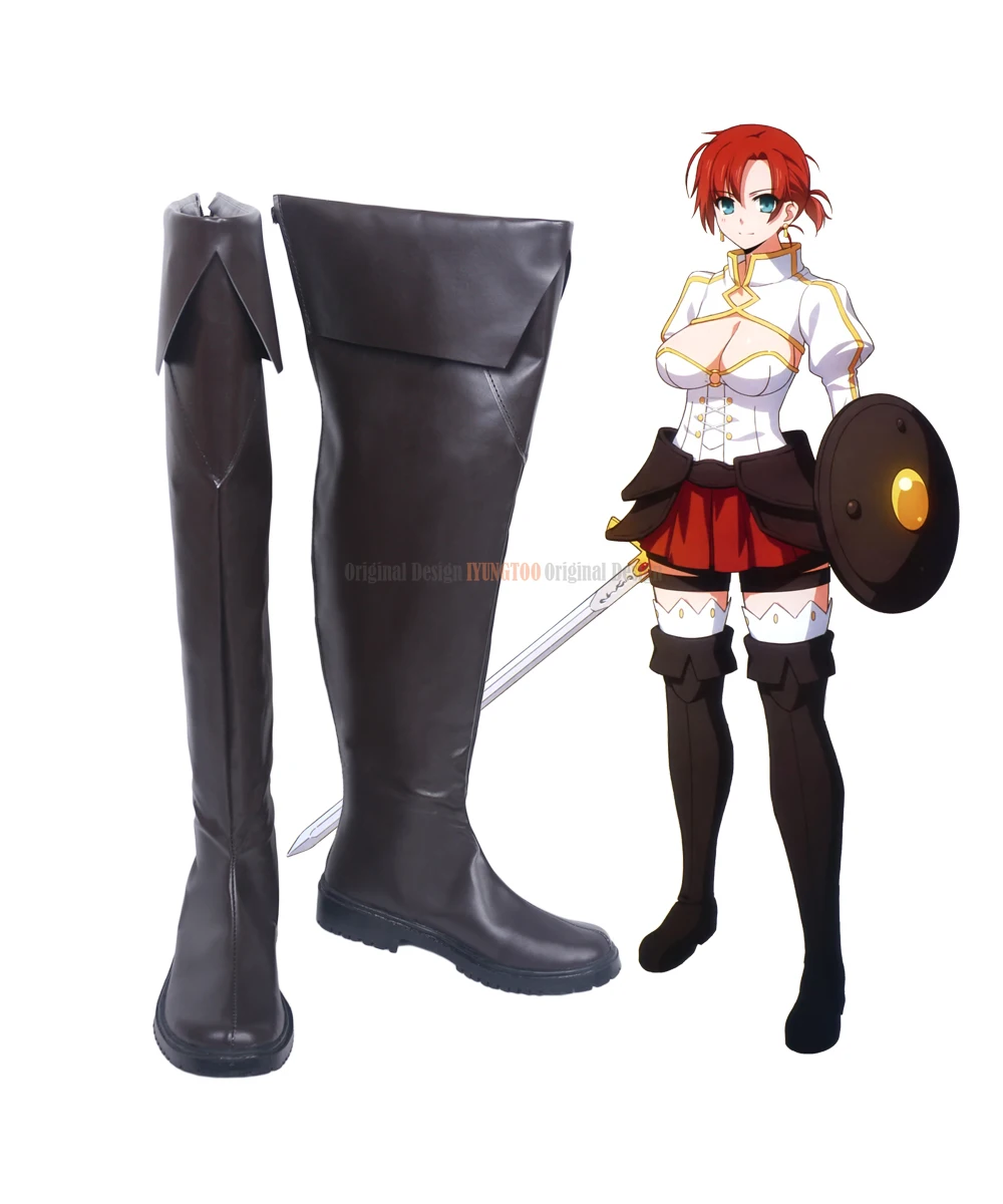 FGO Boudica Cosplay Fate Grand Order Boudica Cosplay Boots Shoes Custom Made Any Size