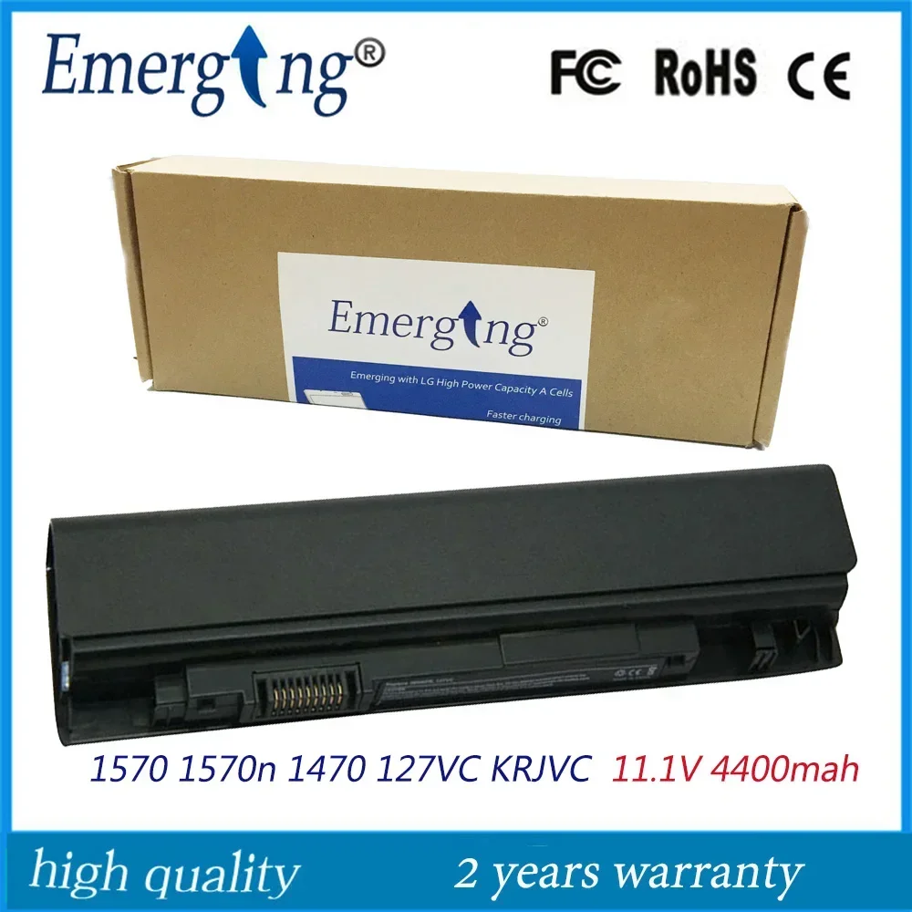

11.1V New Laptop Battery for Dell Inspiron 1470 1570 15z 14z 27VC 15z 6DN3N KRJVC 312-1008 9RDF4