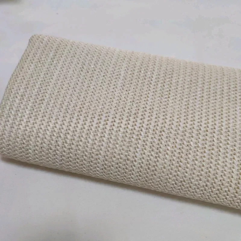 1yard Strip PP Raffia Woven Fabric Special Knitted Fabric PP Straw Fabric for Handbags Bags Shoes and Hats Craft