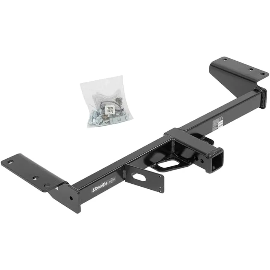 

76022 Class 3 Trailer Hitch with 2 Inch Square Receiver Black Finish Designed for HeavyDuty Towing Applications Offers Durable