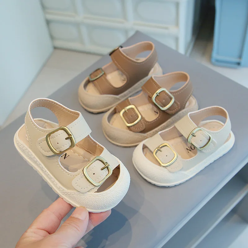 port Sandal for Children Summer Toddler Shoes Soft-soled Non-slip Student Beach Sandals for Kids Boys Girls