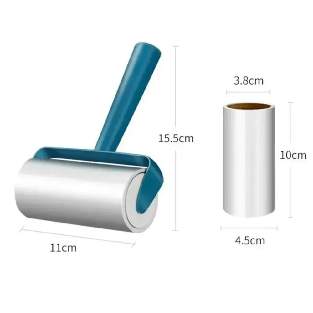 1Pc Pet Hair Remover Roller Brush Tearable Sticky Roll Paper Clothes Plush Razor Household Cleaning Tool