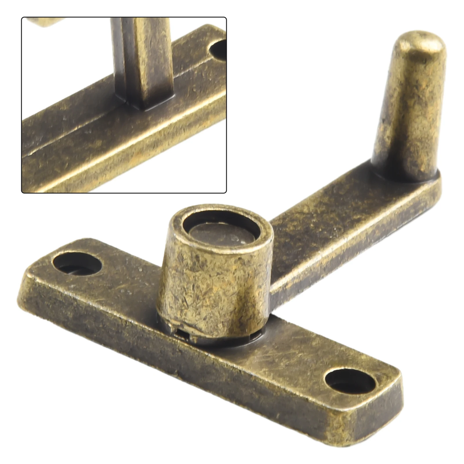 Door Latch Latch Bolt Sliding Door 56*49mm Bathrooms Bronze Cabinets Garages Gardens Handle Hotels Metal Offices