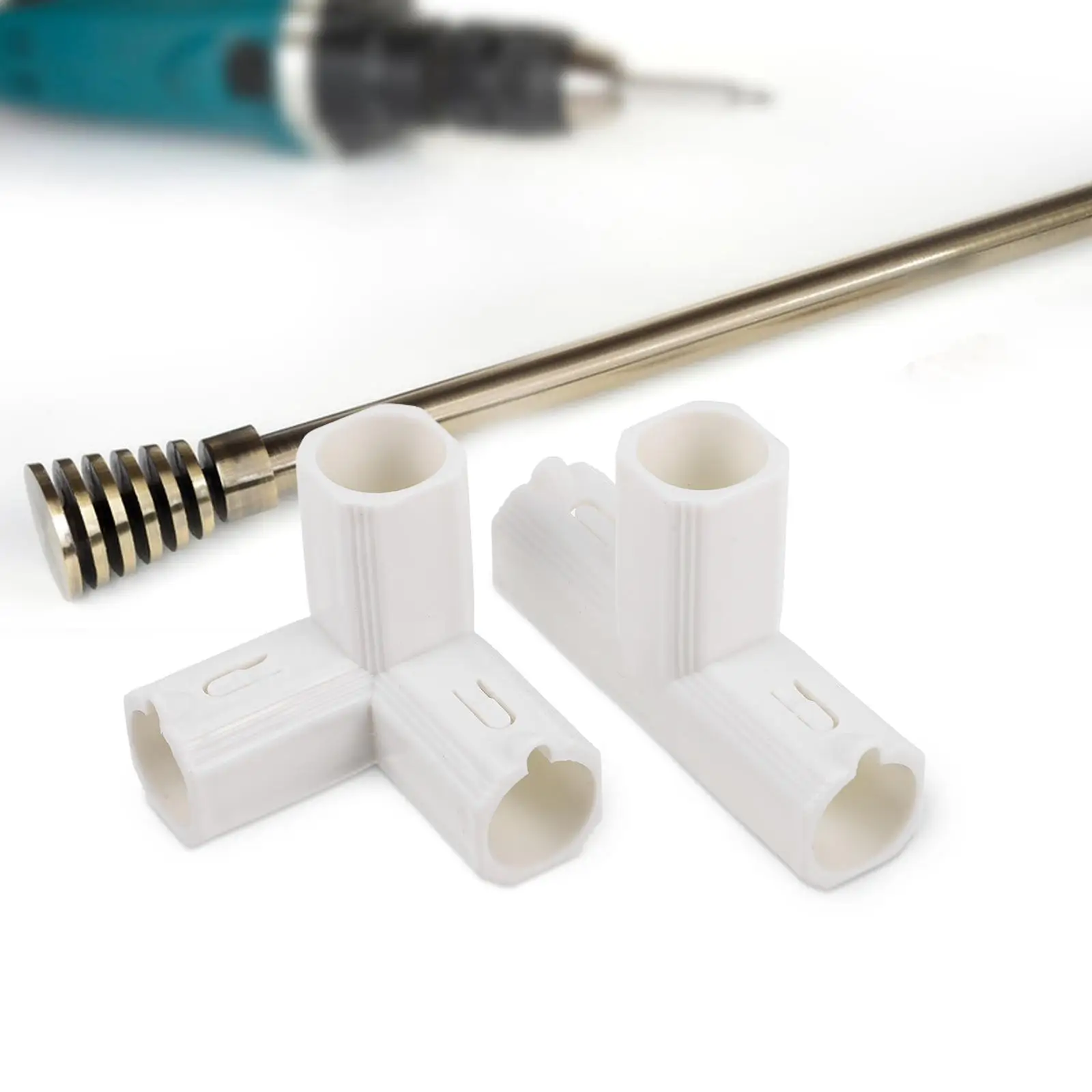 4 Pcs Playpen Accessories Baby Replacement Connectors The Fence Parts Children Playyard Plastic Connecting