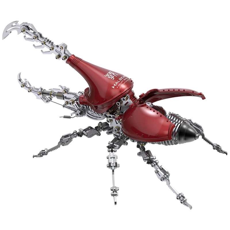 3d Mechanical beetle insects Model Kit Handmade Puzzle Diy Assembly Toy for Children Adults Birthday gift Ornaments