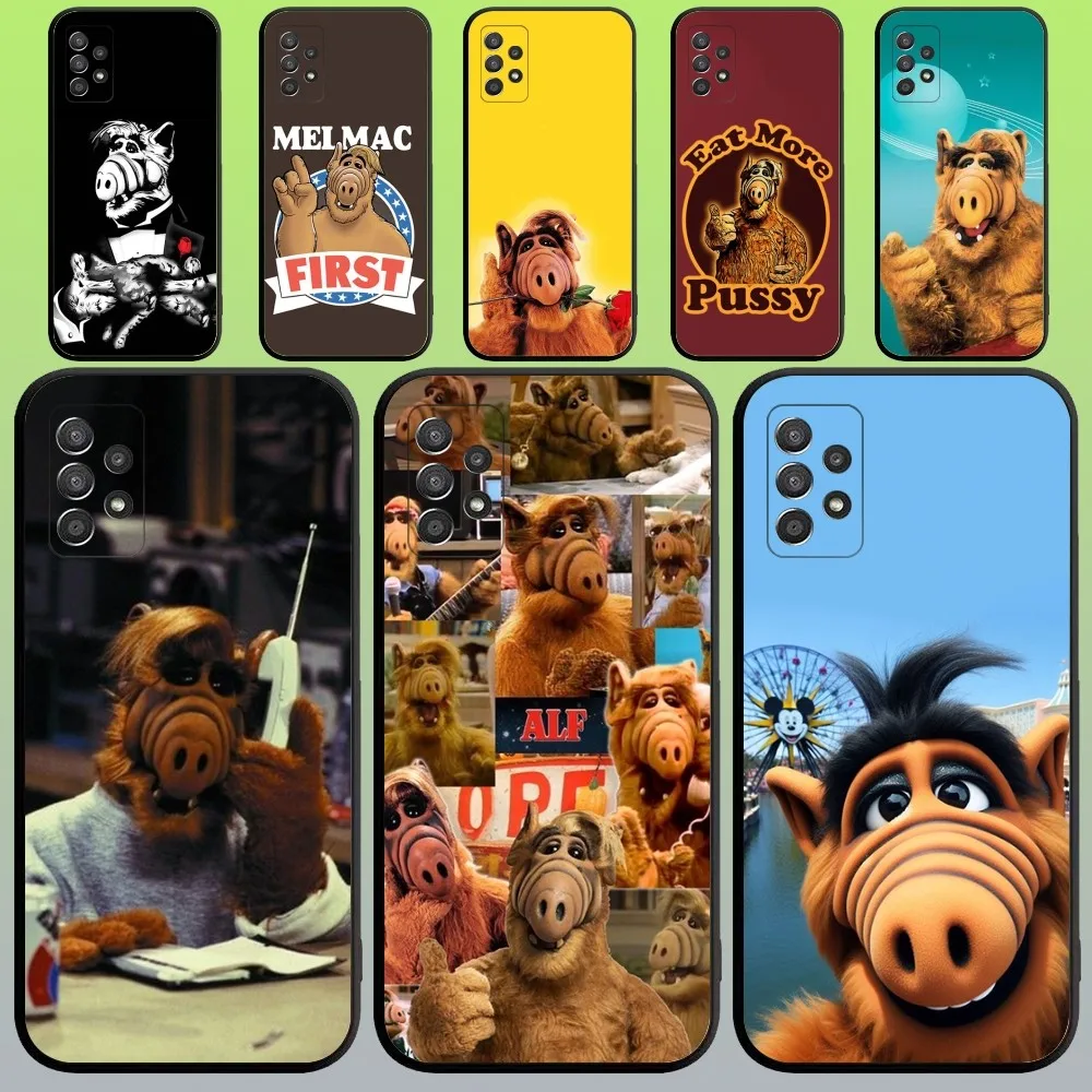 

Alf TV Series Phone Case For Samsung Galaxy A20,A21s,A22,A31,A32,A52,A53,A72,73,A80,A91 Soft Black Cover