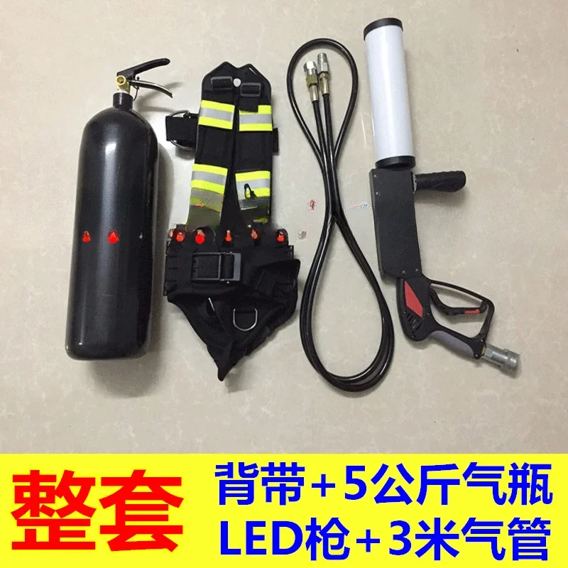 Led Kooldioxide Luchtkolompistool Co2 Handheld Atmosfeer Pistool Droogijspistool Nachtclub Stage Rook