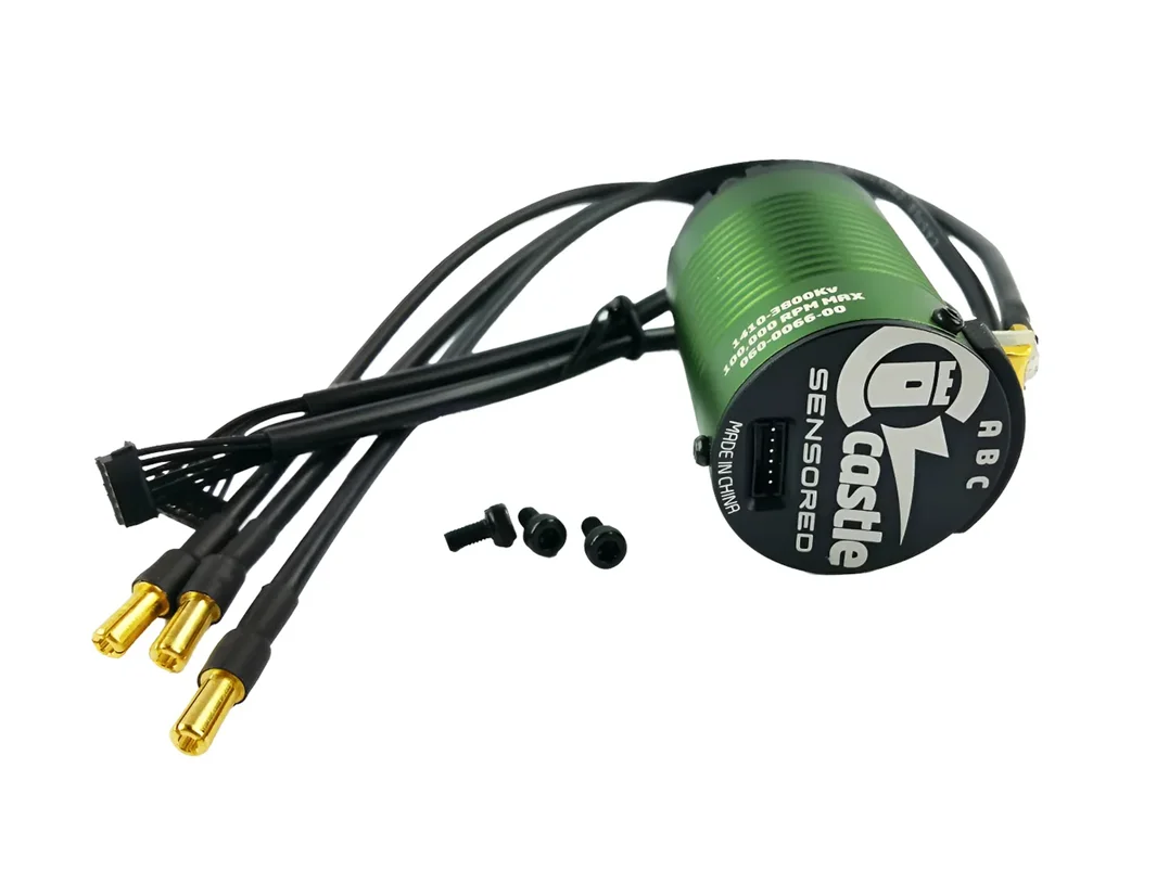 Castle 1410 Sensored 3800KV 1/10 Scale 36*52mm Brushless Motor 3800KV for RC Car ESC