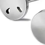 

50 шт. самоклеящиеся сменные губчатые полировальные подушечки 10 мм из нержавеющей стали для аксессуаров для полировки педикюра