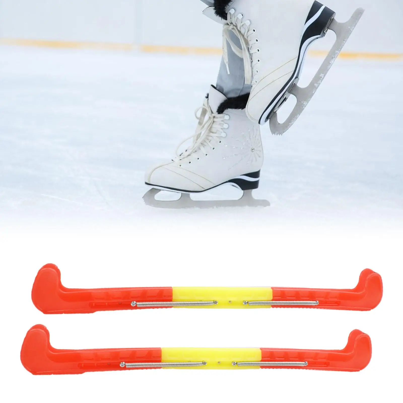 Figure Skate Guards Repalcement Skating Blade Walking Covers Skates Blade Guard for Kids Teens Adult Boys Girls Sports Practice