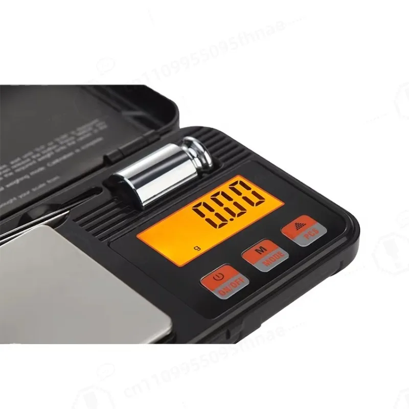 200g High Precision Digital Pocket Scale, 0.01g Resolution LCD Display Diamond Jewelry Weighing Tool