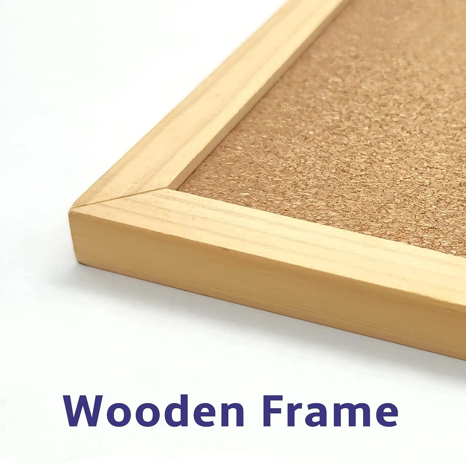 Wholesale Wooden Frame Memo Notice Pin Board Message Learning Hanging Bulletin Cork Board Photo Wall Display Board For Kids