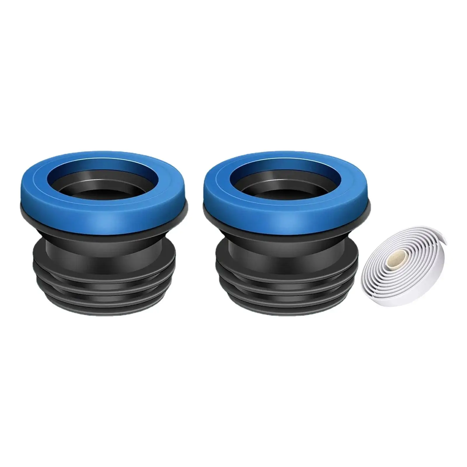 Toilet Flange Wax Ring Component Home Watertight Seal Thickened Leakproof Easy to Install Sealing Gasket for Toilet Bowl