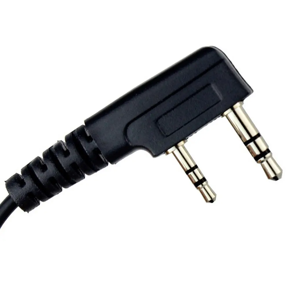 اسلكية تخاطب سماعة 2-Pin الصوتية لفائف الهواء سماعة أذن بأنبوب ل Baofeng UV-5R 13 17 UV32 BF888S QUANSHENG K5 K6 TYTERA Kenwood #2