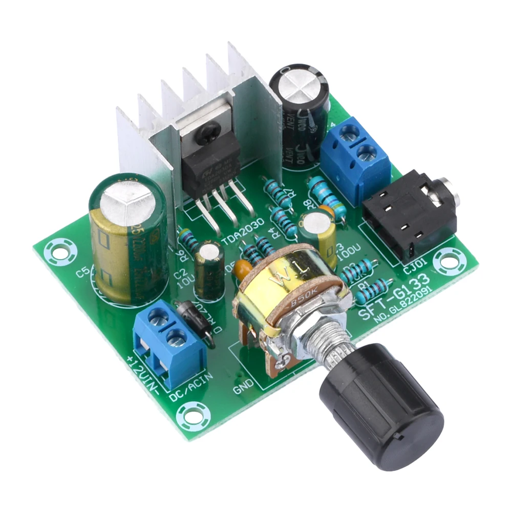 9-20V 20W TDA2030A Class AB Mono Power Audio Amplifier Board HiFi Amplificador Home Theater DIY AMP