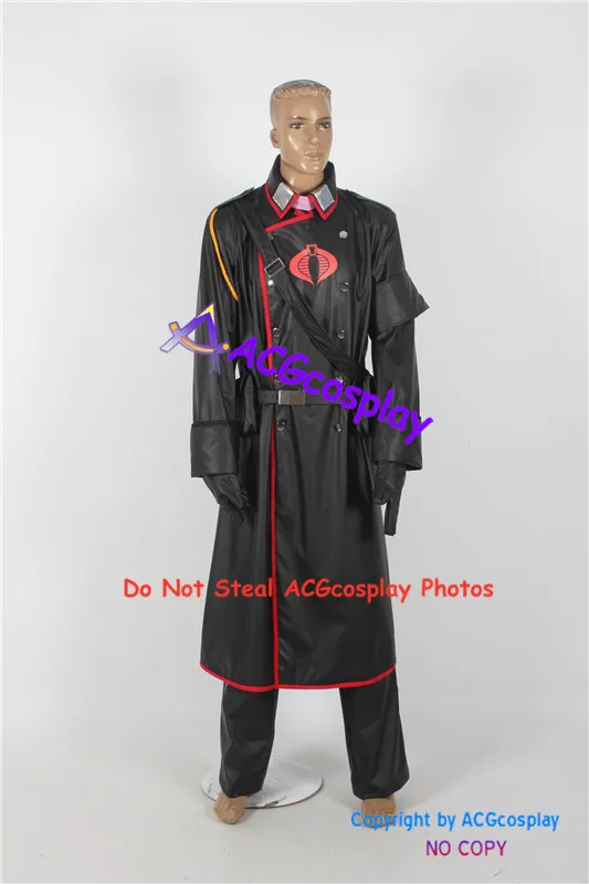 G.I.Joe Destro Cosplay Costume acgcosplay faux leather made