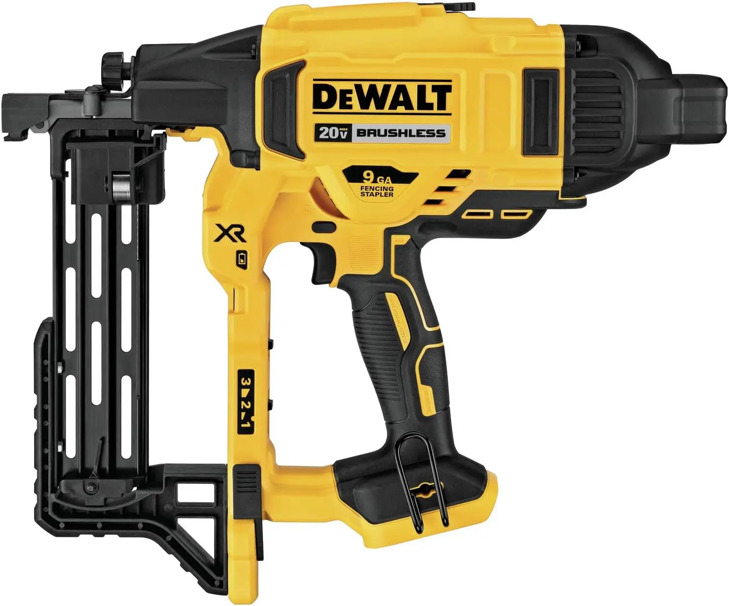 

DEWALT DCFS950B 20V MAX* XR 9 GA Cordless Fencing Stapler (Tool Only)