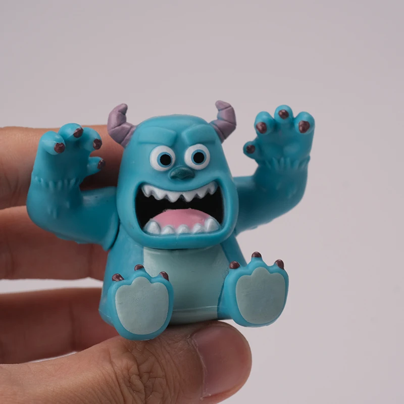 4 pièces figurines universitaires Monsters Inc James P. Sullivan figurine d'action Anime Michael Wozosky Randall Boggs Q Version jouets modèle