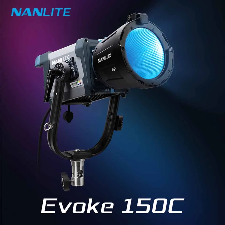 Nanlux Evoke 150C Nebula C8 8-Color Engine Full-Spectrum Light 1000-20000K CRI96 DMX CRMX for Film Production