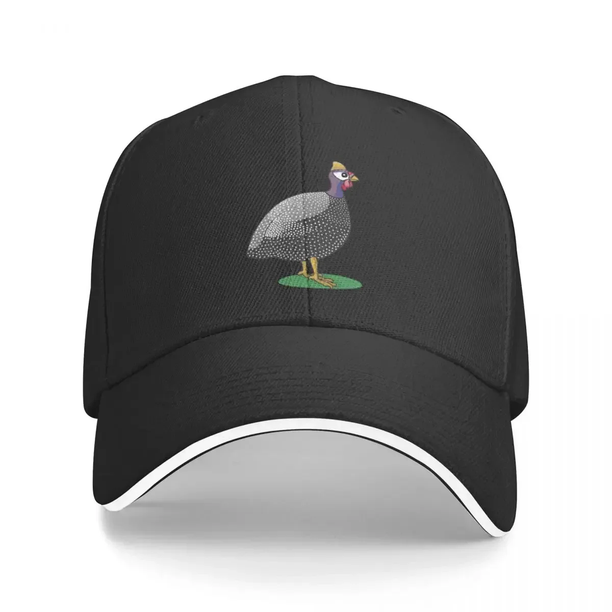 

Guinea fowl / hen bird Baseball Cap Ball Cap derby hat Men's Luxury Women's