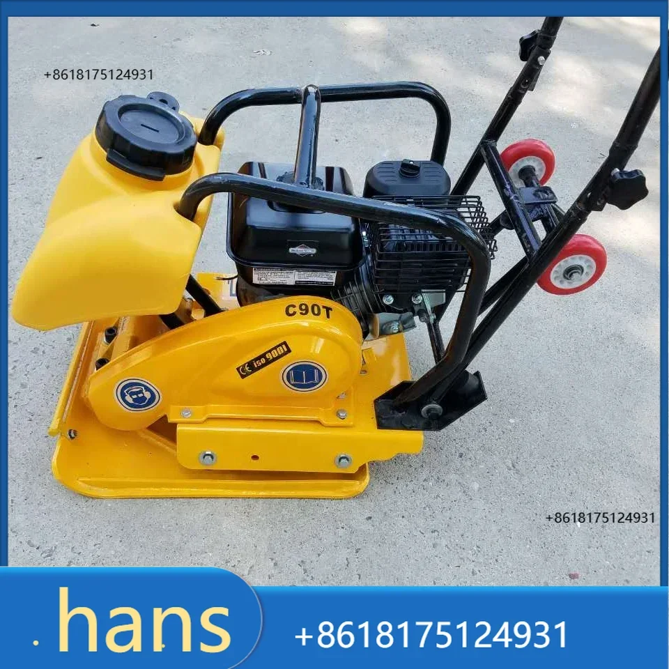 2026 NBGranular soil Plate ram concrete pavement impingement tamper electric flat rammer operation without dead Angle