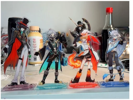 Japanese Anime Identity ⅤNaib Subedar Aesop Carl Acrylic Stand Figure Model Plate Cosplay Collection Desktop Decor Gifts DT