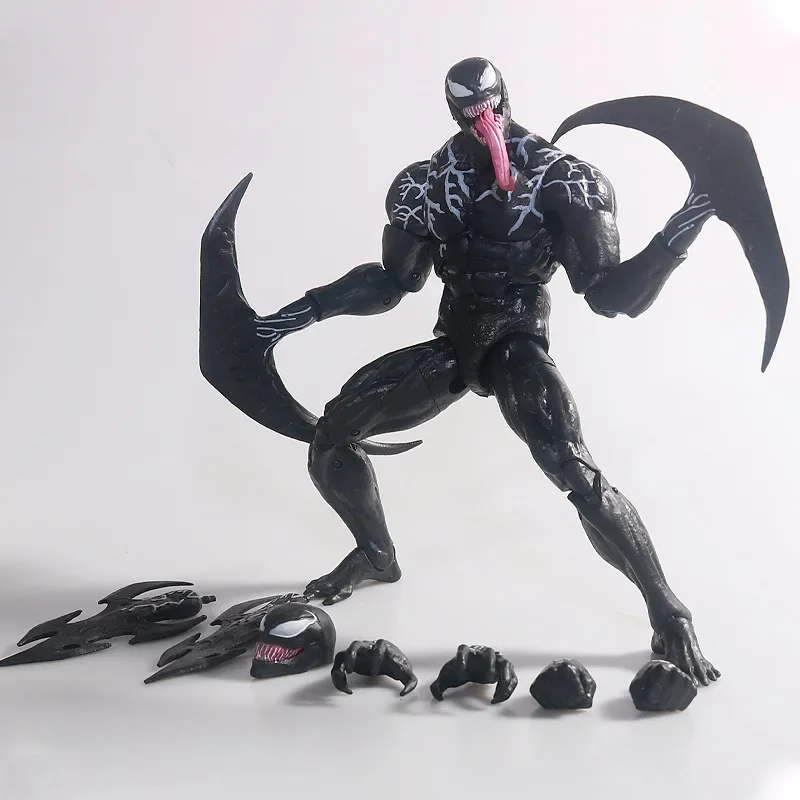 

20cm Disney Marvel Venom Figure Doll Model Movie Peripherals Action Figures Superhero Ornaments Collectibles Children's Toy Gift