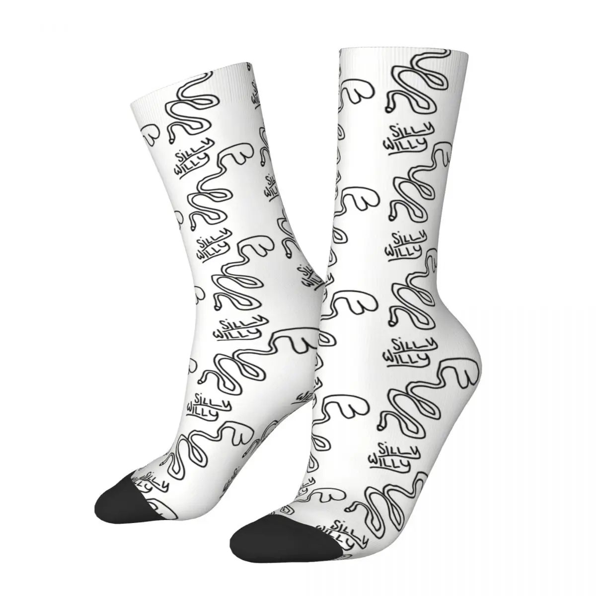 Silly Willy Penis Unisex Winter Socks Windproof Happy Socks street style Crazy Sock