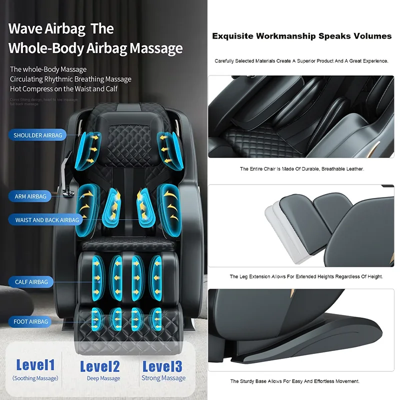 Massage Chair Commercial Shared Scan Code Electric Home Full Body Chair Multifunctional Automatic Space Capsule Zero Gravity
