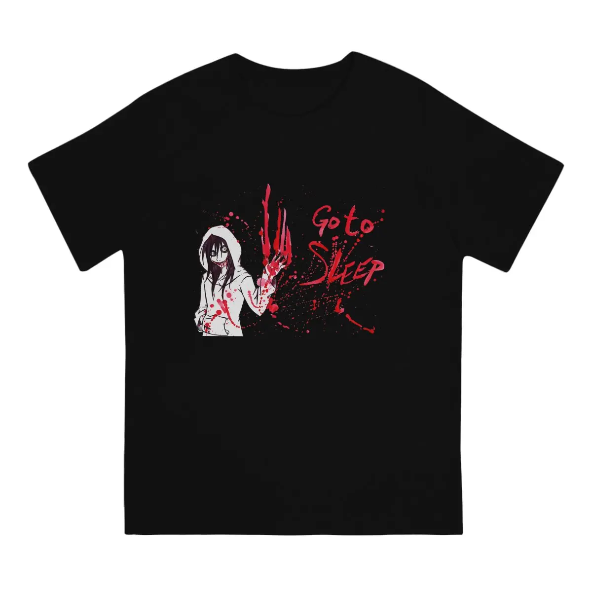 Impressive T-Shirts for Men Jeff the killer Awesome Pure Cotton Tee Shirt Crew Neck Short Sleeve T Shirts Gift Idea Clothing