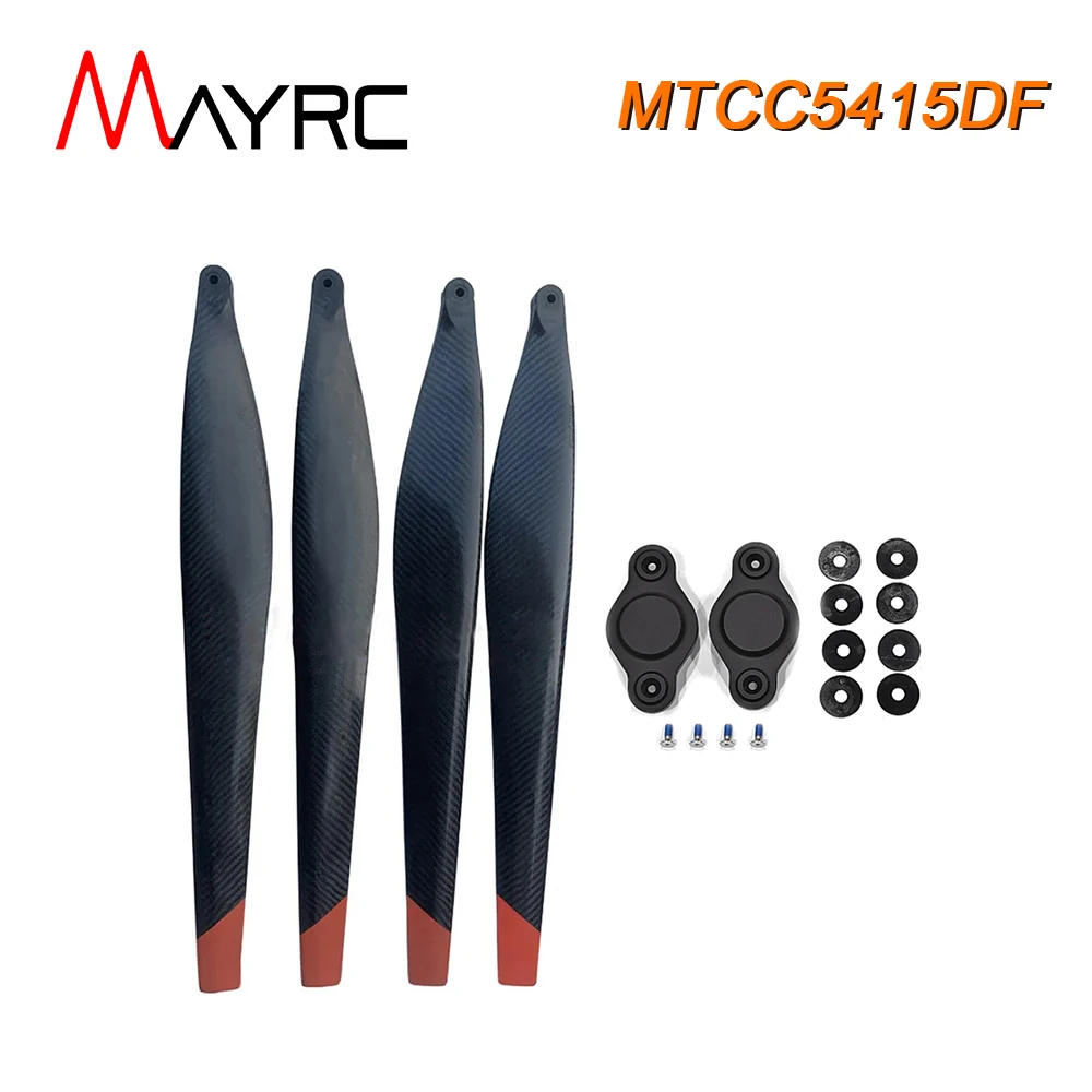 4/8 blades MAYRC 5415 54Inch Carbon Fiber Propeller Folding CW/CCW Paddle for T40 T50 Scale Military RC Warbirds Spare Parts