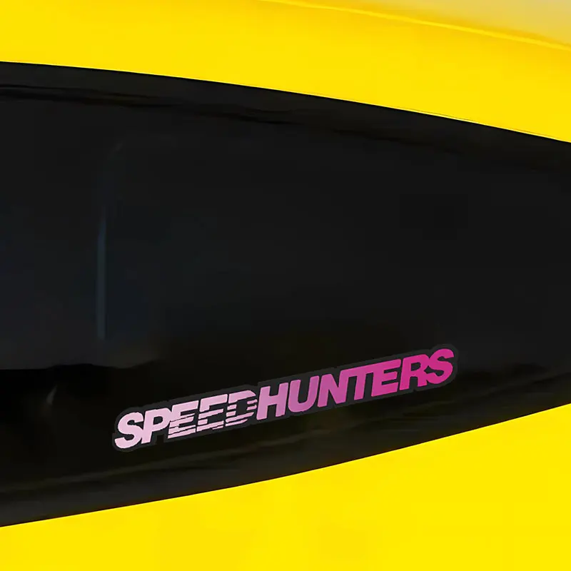 Speed Hunter Sticker Car Vinyl Decal Waterproof JDM Style Auto Window Body Bumper Motorcycle Helmet Decoration