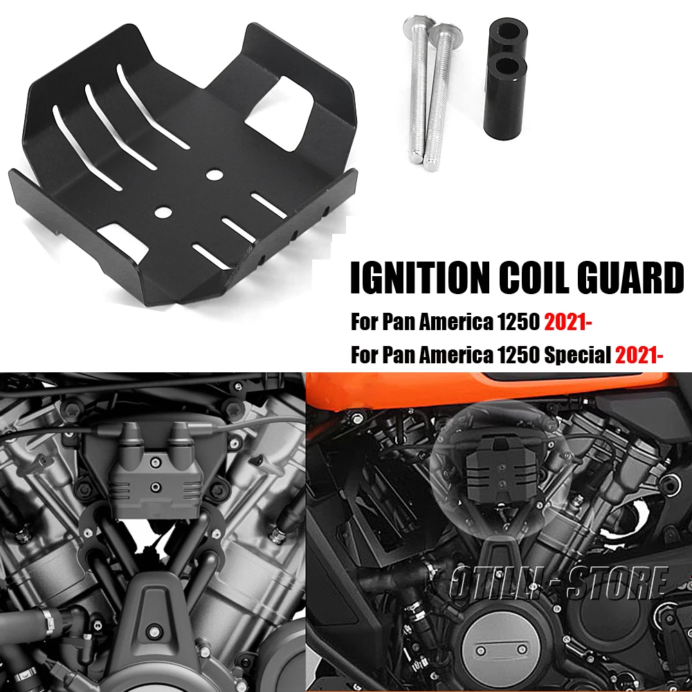 

Motorcycle Accessories Ignition Coil Guard Protective Cover protection For Pan America 1250 S Special PA1250 PA1250S 2021 2022 -