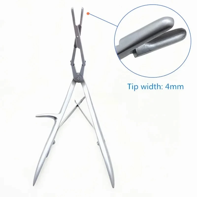 Herramienta de eliminación de tejido nasal Septa Rongeur, punta de 4mm, instrumentos quirúrgicos para hueso nasal