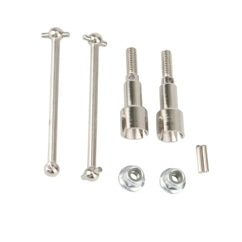 Eje de transmisión delantero y trasero de Metal para HAIBOXING HBX 16889 16889A 16890 16890A SG1601 SG1602 piezas de mejora de coche RC