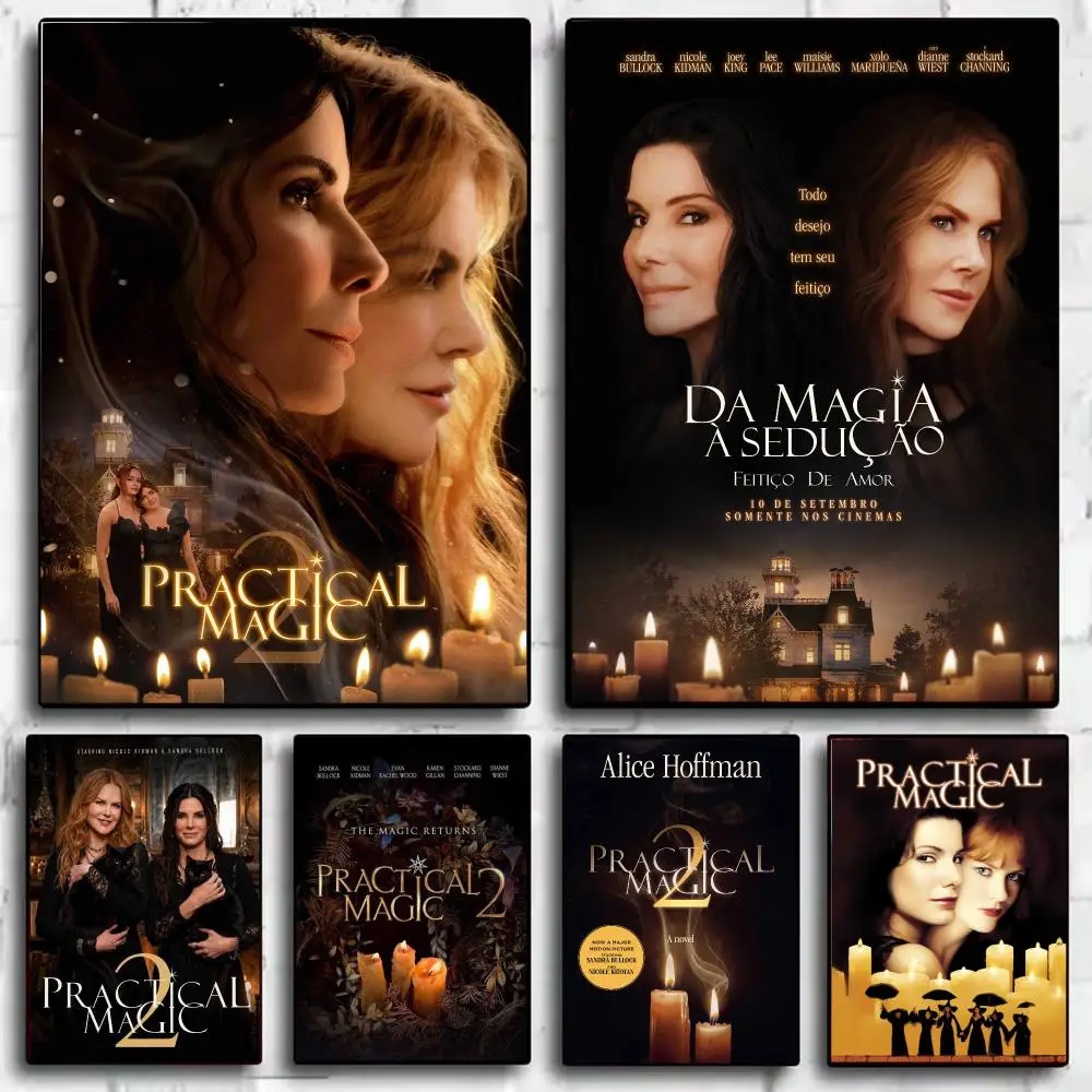 Movie P-Practical Magic 2 Poster Aesthetic Wall Art Poster Modern Minimalist Nordic Home Decor Room Decoration