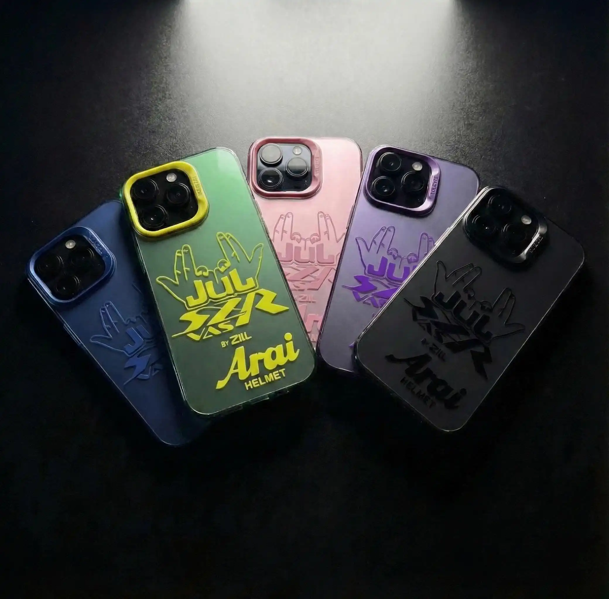 Image of Rapper Hot New JUL Logo Handyhülle für iPhone 17 16e 16 15 14 13 12 11 Pro Max XSMAX 8 7 Air Plus Sturzsichere Matte Rückseite