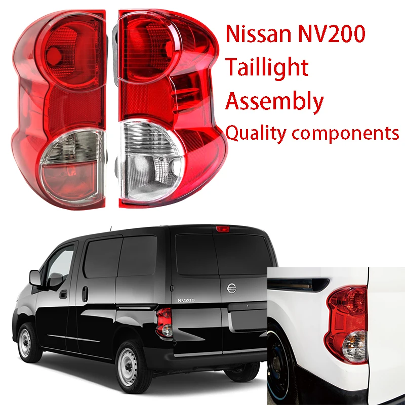 

1 Taillight Assembly Fit for Nissan NV200 Series cars without Wires or Bulbs（Excluding wires and light bulbs）