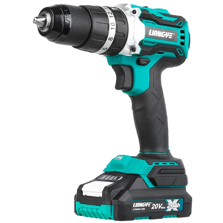 Professional 50NM Torque Handheld Power Tools 18V 20V MAX Wood Drilling Machine With Screwing Drilling Hammer Function