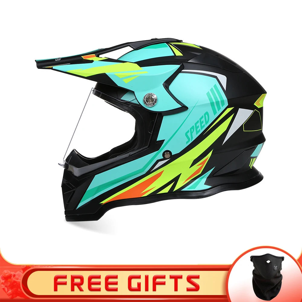 2023 Motocross Off Road Dirty Bike Motorcycle Helmet Motobike Rally Racing Casco Full Face Riding Casque Moto De Capacete DOT