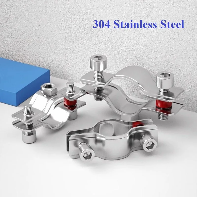 304 الفولاذ المقاوم للصدأ الأنابيب الثابتة قوس لحام الجوز المشبك مشبك أنابيب #1