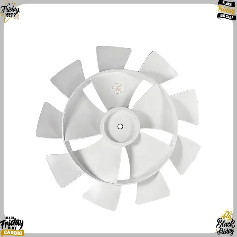WZ-1Pcs for Midea Bugu Fan Parts BG-F2 Fan Blade 12 inch 9 Blade Diameter:30cm ABS