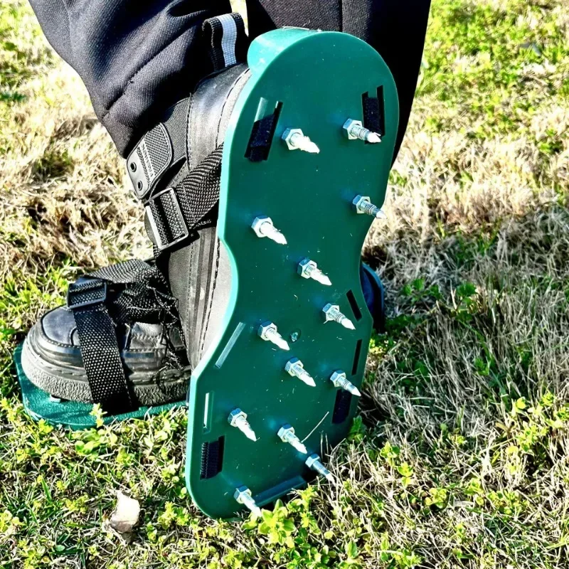 Grass Nails Walking Shoes, Gardening Lawn Aerator Sandals, Gardening Tools, Garden Nails Grass Loosening Tools, Grass Tillers
